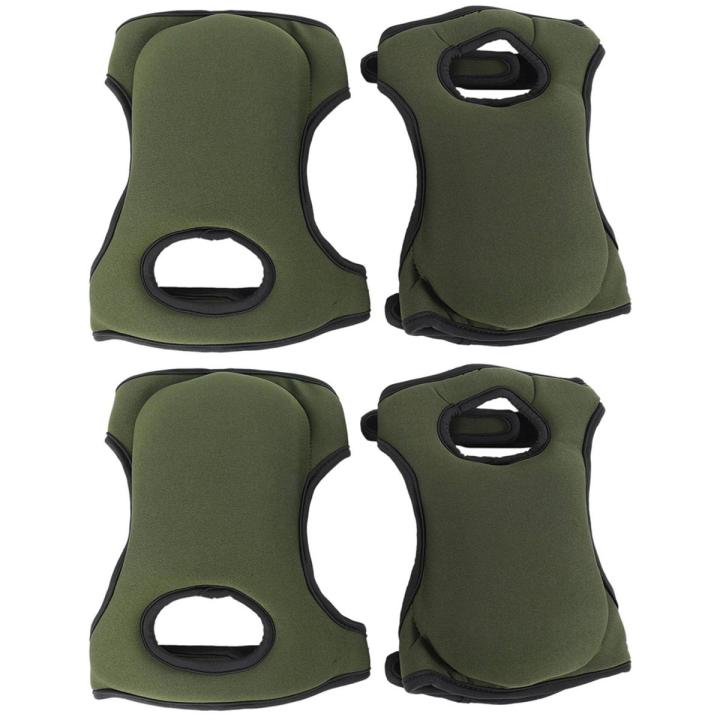 2X Gardening Knee Pads, Home Knee Pads for Gardening Cleaning, Adjustable Straps Knee Pads