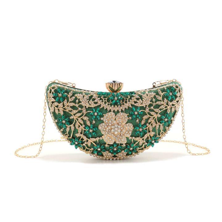 Green%20Color%20Women%20Evening%20Bags%20With%20Rhinestones%20Hollow%20Out%20Style%20Clutch%20Diamonds%20Moon%20Design%20Wedding%20Glitter%20Luxury%20Lady%20Bridal%20-%20Image%205