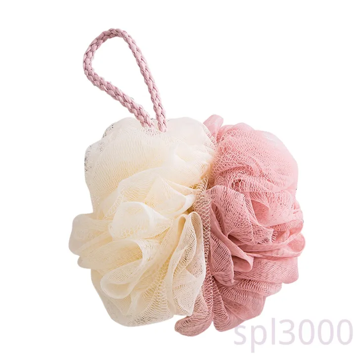SPL-Bath%20Ball%20Duel%20Colors%20Bath%20Tubs%20Towel%20Scrubber%20Body%20Cleaning%20Mesh%20Shower%20Flower%20Home%20Travel%20Toiletry%2011cm%20-%20Image%205