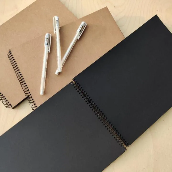 Worison%20Black%20Paper%20Pad%20A5%20Size%20%E2%80%93%20Ideal%20for%20Quick%20Sketching%20&%20Drawing%20with%20Pencil,%20Pastel%20and%20Charcoal%20-%20Image%202