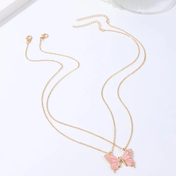 Creative%20Double%20Butterfly%20Necklace%20Charm%20Clavicle%20Chain%20Couple%20Necklace%20Friendship%20Butterfly%20Pendant%20Bff%20Necklace%20for%20Women%20Girls%20Best%20Friend%20Valentine's%20Gift%20-%20Image%209