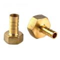 Durable Pipe Fitting PCF Pipe Joint Tube Brass Hose Barb 1/8" 1/4" 3/8" 1/2" FeMale Thread Coupler Connector Adapter PU PE Tube.