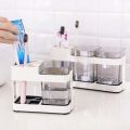 Multifunction Toothbrush Toothpaste Storage Rack. 