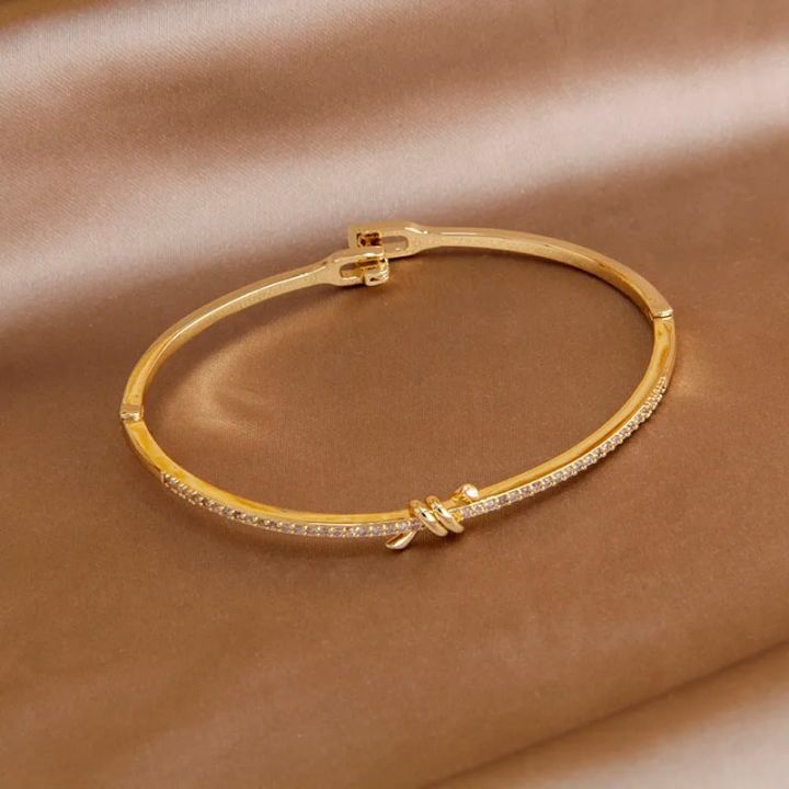 2023%20New%20Design%20Elegant%20Crystal%20Thin%20Open%20Bangles%20bracelets%20for%20Women%20Fashion%20Brand%20Jewelry%20Delicate%20Twist%20Bangles%20-%20Image%203