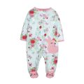 2022 Baby Pajamas Cotton One-piece Romper Clothing Zipper Newborn Baby Clothes Girls Jumpsuit Children's Clothes Ropa Para Bebe. 