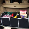 Car Trunk Storage Box Extra Large Collapsible Organizer With 3 Compartments Home Car Seat Organizer Car Accessories Interior. 