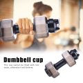 2.6 L Water Bottle Sports PET Dumbbell Shaped Kettle Outdoor Fitness Cycling Camping Cold Water Bottle Cup Fitness Dumbbell.