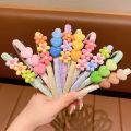 New Girl Headband Cute Love Heart Flower Toothed Hairbands Children Kids Lovely Hair Decorate Hair Hoops Fashion Hair Accessorie. 