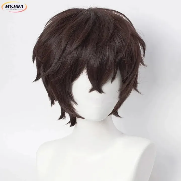 High%20Quality%20Dazai%20Osamu%20Cosplay%20Wig%20Anime%20Bungo%20Stray%20Dogs%20Cosplay%20Short%20Brown%20Heat%20Resistant%20Synthetic%20Hair%20Wigs%20+%20Wig%20Cap%20-%20Image%203