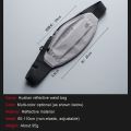 Reflective Jogging Waist Bag Fanny Hydration Chest Pack Marathon Bag Travel Pocket Key Wallet Pouch Phone Holder Running Belt. 