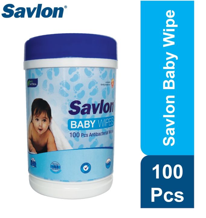 Savlon Baby Wipes Jar 100 pcs