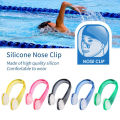 Swimming Nose Clip Non-slip Swim Nose Clip with Waterproof Pad.