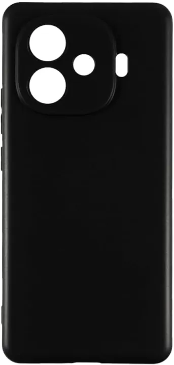Vivo%20iQOO%20Z9%20Turbo%20Silicone%20Matte%20Flexible%20Soft%20Phone%20Case%20-%20Black%20-%20Phone%20Back%20Cover%20-%20Image%205