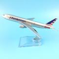 【Lejia】JASON TUTU Plane Model Airplane Model Turkey Boeing 777 Diecast Metal 1:400 Emirates Airbus A380 Airplanes. 