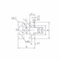 1PC 2020 Aluminum Profile Extrusion Length 100-800mm CNC Parts European Standard Linear Rail for DIY 3D Printer. 