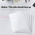 50 pcs A4 Size White Self Adhesive Sticker Paper. 
