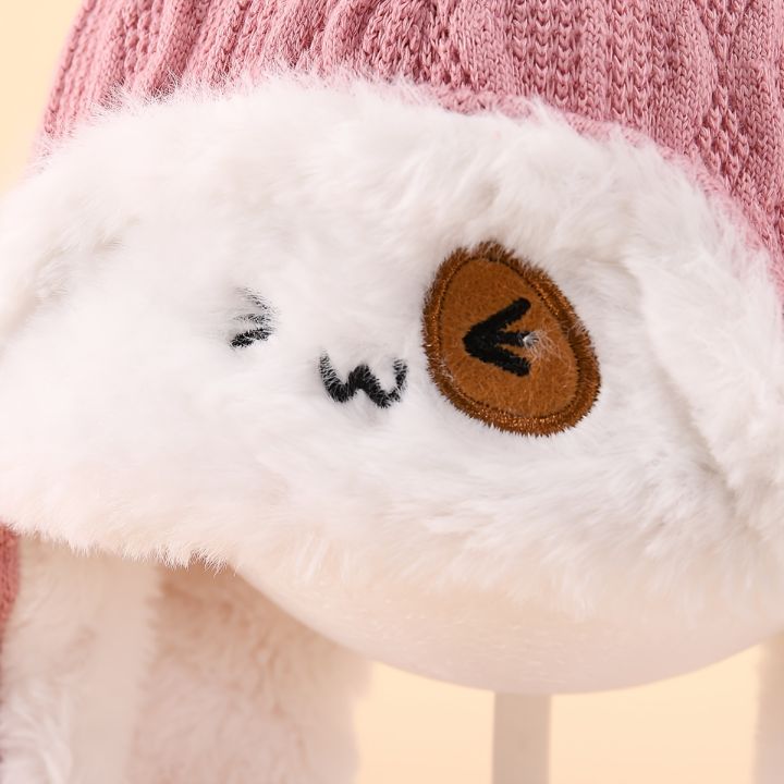 1pc%20Fur%20Ball%20Bear%20Baby%20Ear%20Protection%20Thorn%20Hat%20-%20Image%204