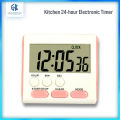 Kitchen Clock English 24-hour Electronic Timer Digital Reminder Alarm Clocks Cooking Countdown Timer LCD Multifunction Home. 