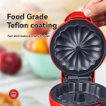 Mini Cake Maker Double-Sided Heating Portable Bundts Cake Maker Electric Cupcake Maker for Breakfast Snacks EU Plug.