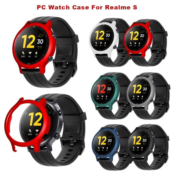 Protective Cases For Realme Watch S Smart watch Cover PC Bumper Plastic Protector For WatchS Replacement Watch Shell Hard Frame