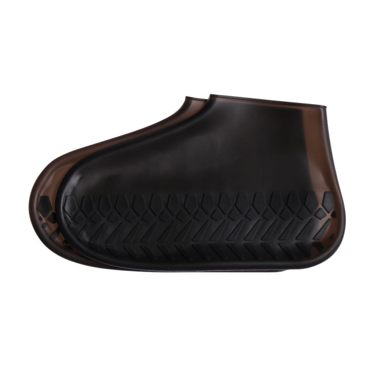【linfang store】1Pair Shoe Covers Dustproof Rain Cover Winter Step Shoe Waterproof Silicone Shoe Covers