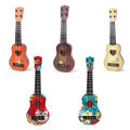 Beehoney1 Mini Ukulele Toys For Kids Simulation 4 Strings Guitar Music Instrument Early Educational Toys For Birthday Christmas Gifts.