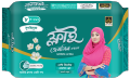 Fly Sanitary Napkin-Jasmine XL 8-Belt System-Perfumed 8 Pack Pads.