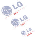 LG Metal Sticker Washing Machine Refrigerator Monitor Logo Sticker Mobile Phone Sticker Electric Appliance Sticker.