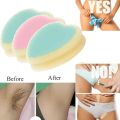 2022 Hair Removal Sponge Soft Painless Reusable Face Leg Arm Body Hair Removal Physical Epilators Depilation Sponge Magic Pad. 