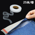50 feet Interlining Adhesive Tape Double-sided Non-woven Clothes Ironing Hem Tapes DIY Sewing Interlining for Shorten Repair Pants. 