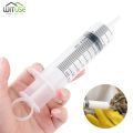 100-200ml Plastic Syringe Large Capacity Syringe Transparent Reu Sterile Syringe Nutrient Hydroponics Feeding Accessories - Multicolor - 100ml. 