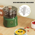 Electric Garlic Masher Crusher 350ml Mini Kitchen Food Chopper Multi-Function Pressure Vegetable Cutter Automatic Food Processor.