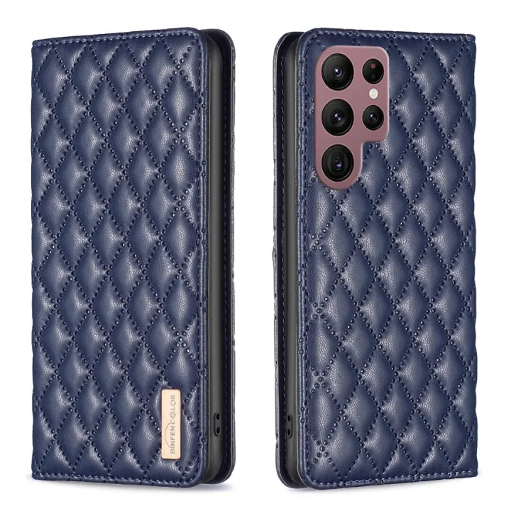 lthmy%20for%20Samsung%20Galaxy%20S22%20Ultra%205G%20Stylish%20Bookstyle%20Flip%20Leather%20Stand%20Case%20Cover%20-%20Image%202