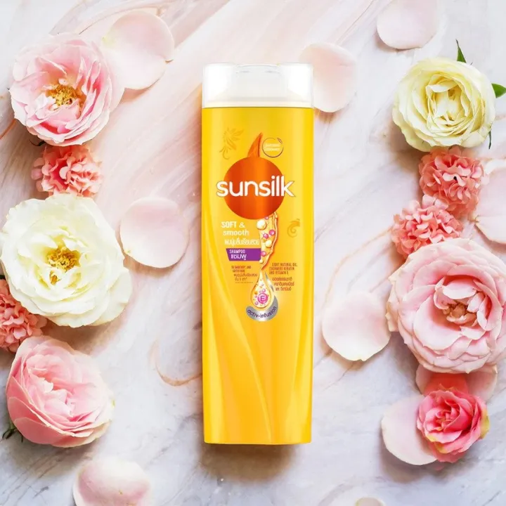 Sunsilk Soft and Smooth Shampoo (300ml) yellow