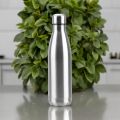 Travel-Friendly Stainless Steel Water Bottle: 500ml for Hydration on the Go.