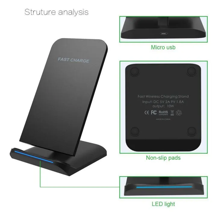 Qi%20Certified%20Fast%20Wireless%20Charger%20for%20Samsung/iPhone/Qi%20Devices,%20/%20-%20Image%203