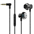 F13 Type-C/3.5mm Plug Ergonomic In-Ear Wired Earphones Bass Headset for Phone PC.