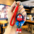 Marvel Spider Man Keychain Bag Keyring Pendant Birthday Gifts Cute Doll Pendant Action Figures Avengers.