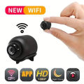 Full HD 1080P 4K WiFi Mini Camera Direct Factory Supply X5 Wireless CCTV Night Vision 140 Wide Angle Video Recorder Sound Detector for Safety Security Monitoring Surveillance Usb Micro IP Motion Mobile App Real Time Professional Remote Black Colored Cam. 