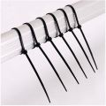BLACK  8 inch  Cable zip ties Plastic wire ties Electrical cable ties-100pcs. 