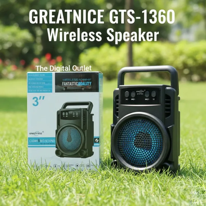 GREATNICE%20GTS-1360%20Bluetooth,%20USB,%20TF%20Card%20Supported%20Wireless%20Speaker%20With%20FM%20Radio%20&%20Lighting%20Effects%20-%20Image%203