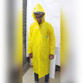 Raincoat Yellow Polyester  For Men. 