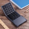 B033 Foldable Bluetooth Keyboard With Touchpad. 
