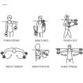 Foam Dumbbells, Aquatic Exercise Dumbbells Water Barbells Hand Bars Swim Training Fitness Equipment.