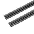 【Alizeker Mall】New 28'' 6mm Auto Black Windshield Wiper Blade Refill Universal Frameless Car Bus Rubber Accessories.