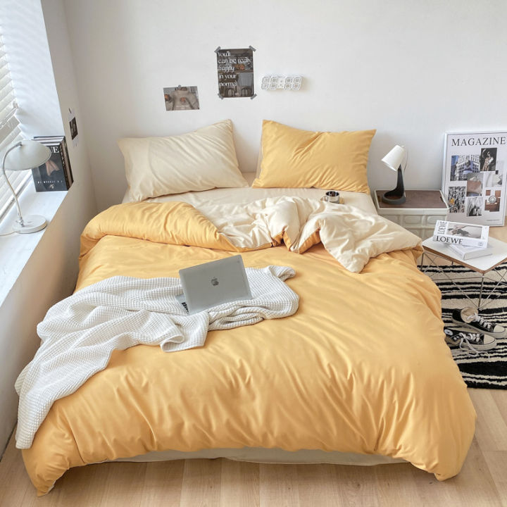 Wholesale%20Bedding%20Pure%20Color%20Duvet%20Cover%20Four-Piece%20Set%20Male%20and%20Female%20Student%20Dormitory%20Quilt%20Cover%20Bed%20Sheet%20and%20Pillowcase%20Three-Piece%20Set%20Four%20Seasons%20-%20Image%206