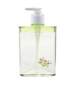 Rose Garden Multi Color Soap, Liquid, Shampoo and Hand Wash Dispenser Plastic Bottle - 420 ML.