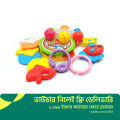 Five Pcs MIMI BELL ERES For New Born Baby Rattle & Teether. 