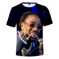 Migos Quavo T Shirt Hop Fashion Swag T Shirts Men Women Tshirt Harajuku Streetwear T-Shirt Rapper Quavo 3D Tee. 