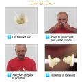 【hot】 Portable Wax - Coated Nose Hair Removal Cosmetic Tool - Nose Hair Trimmer Nose Cleaning Tool.